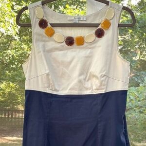 BODEN Women's Dress  with Buttons at Neckline US 8L